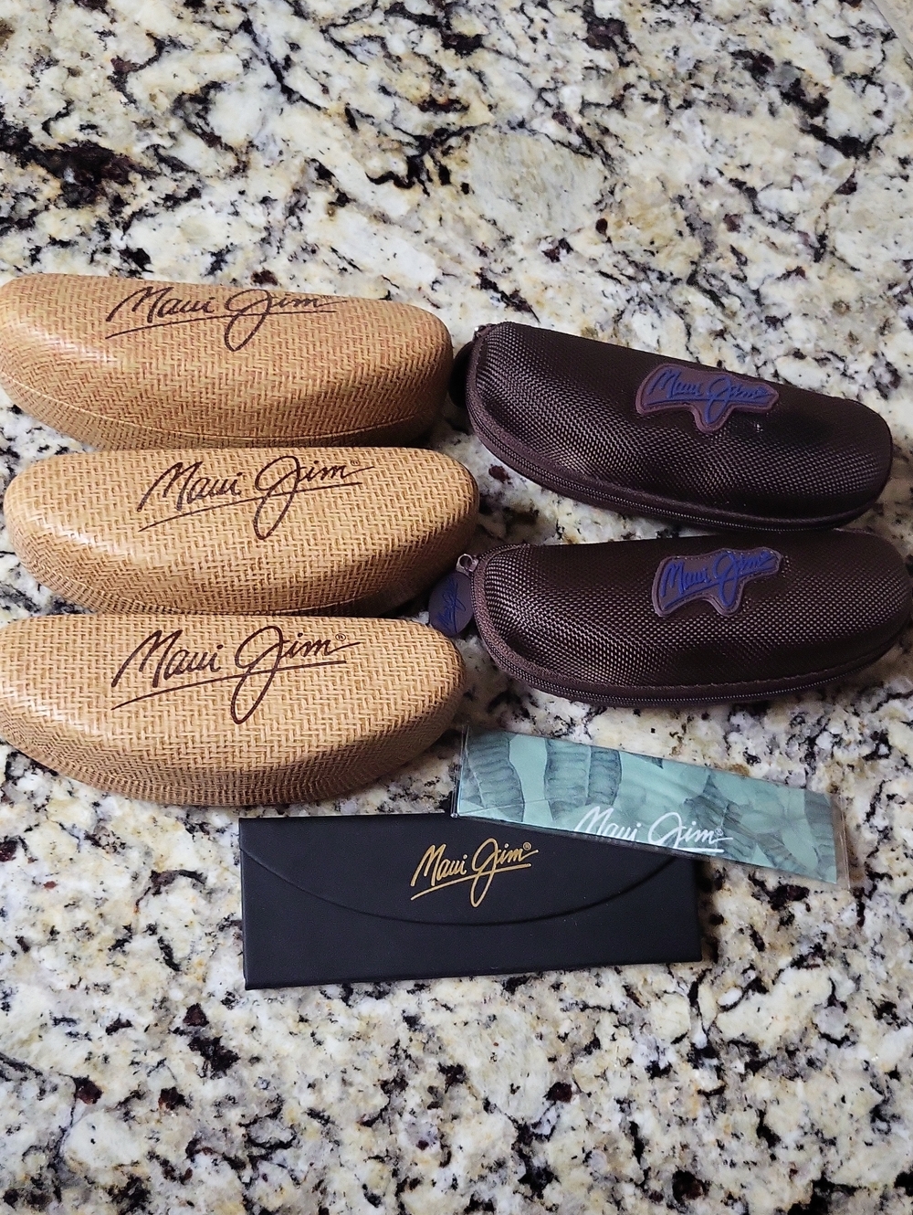 Maui Jim Sunglass Cases Bundle